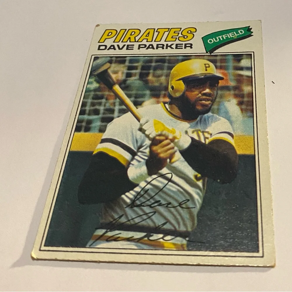 Dave Parker 1977 Topps Baseball Card #270 Pittsburgh Pirates Vintage collectible